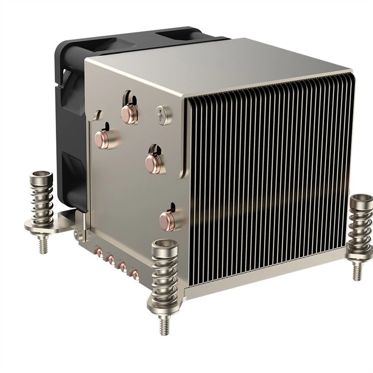 Aluminum Fin And Plate Heat Pipe Heat Sink