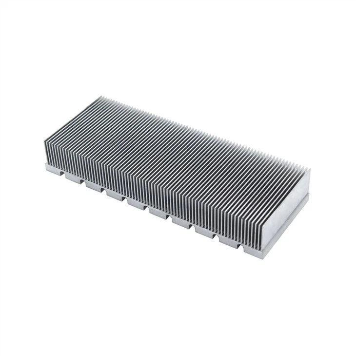 Aluminum Skiving Fin Heat Sink With Heat Pipes For Photovoltaic