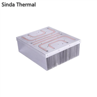 Aliminyòm Skiving Fin IGBT chalè koule