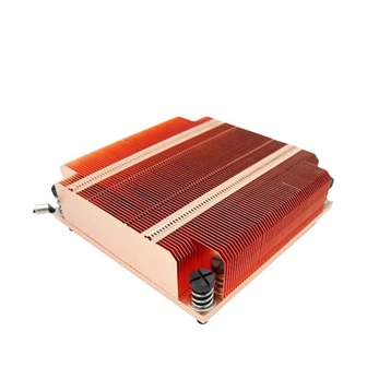 Copper Zipper Fin CPU radyatè