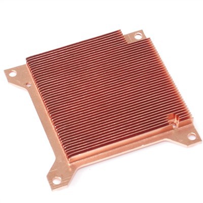 Copper Skived Fin chalè koule pou Elektwonik